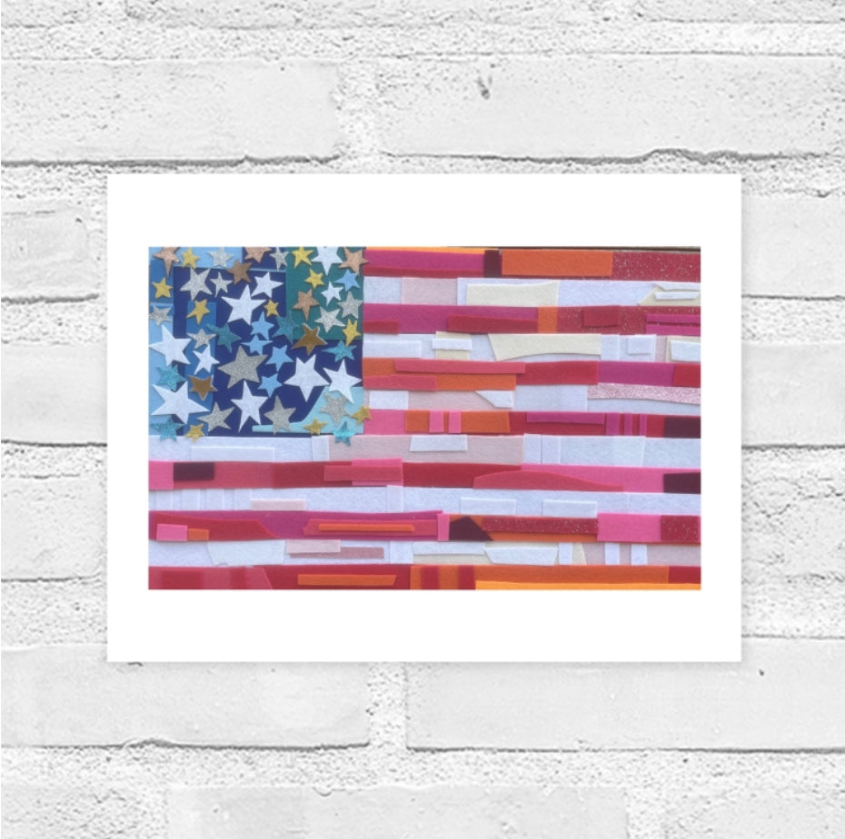 Old Glory Print