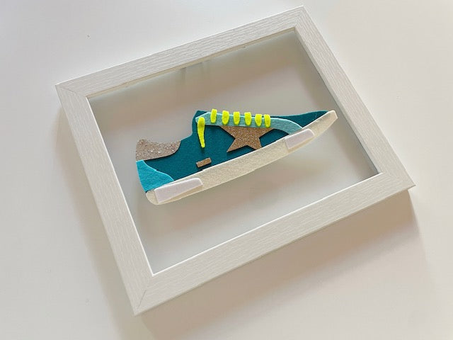 Super Stellar Sneakers Original Felt Art - Version 5