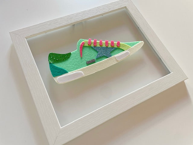 Super Stellar Sneakers Original Felt Art - Version 2