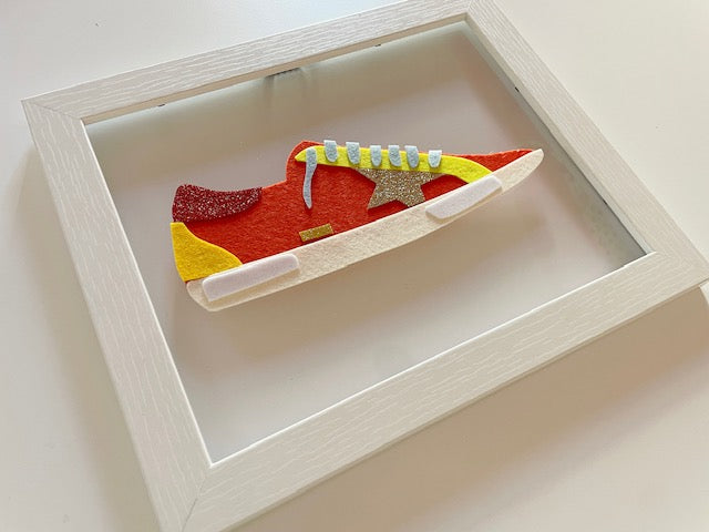 Super Stellar Sneakers Original Felt Art - Version 6