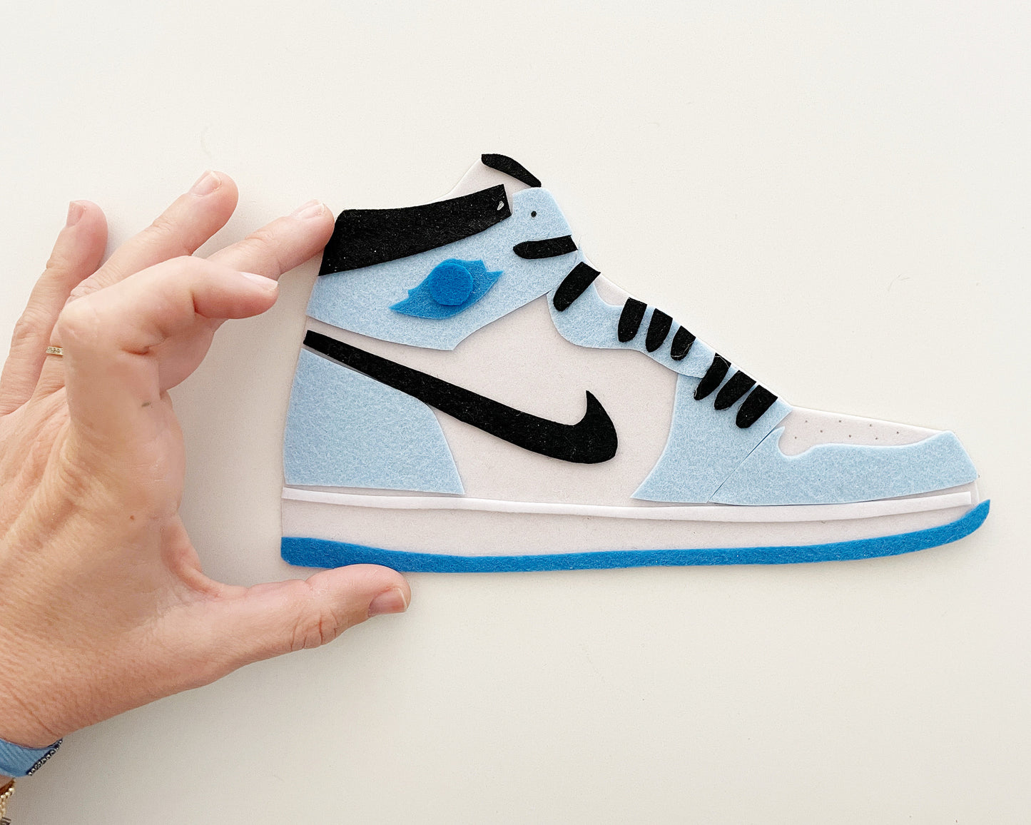 Super Swoosh Sneakers Original Felt Art - Version 3