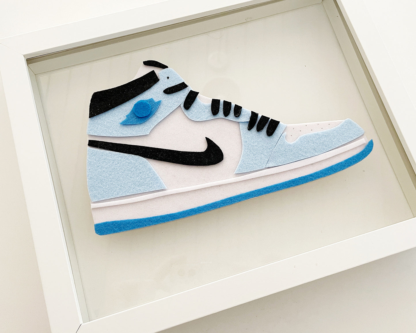 Super Swoosh Sneakers Original Felt Art - Version 7