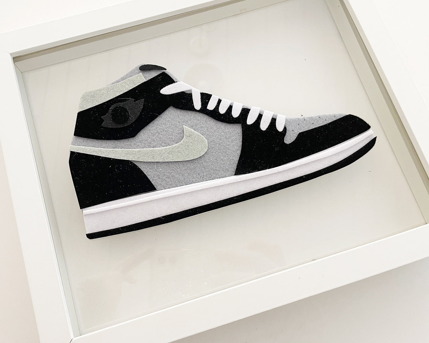 Super Swoosh Sneakers Original Felt Art - Version 8