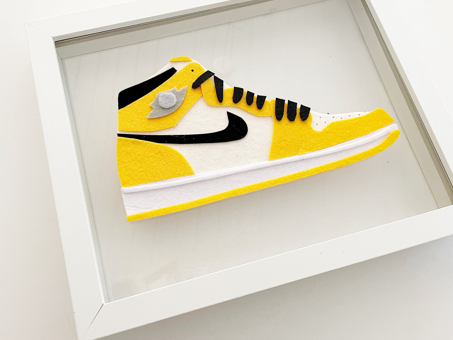 Super Swoosh Sneakers Original Felt Art - Version 9