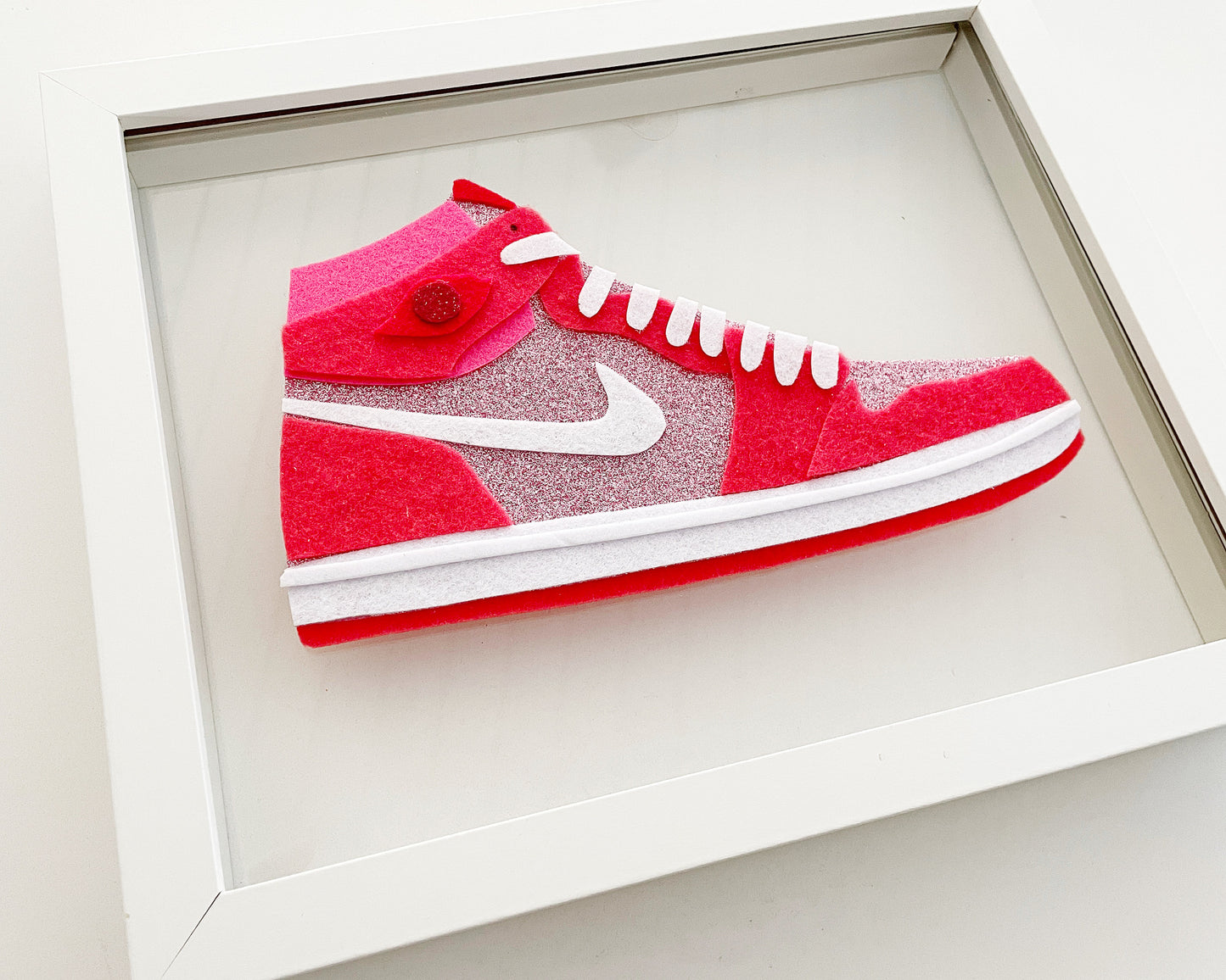 Super Swoosh Sneakers Original Felt Art - Version 4