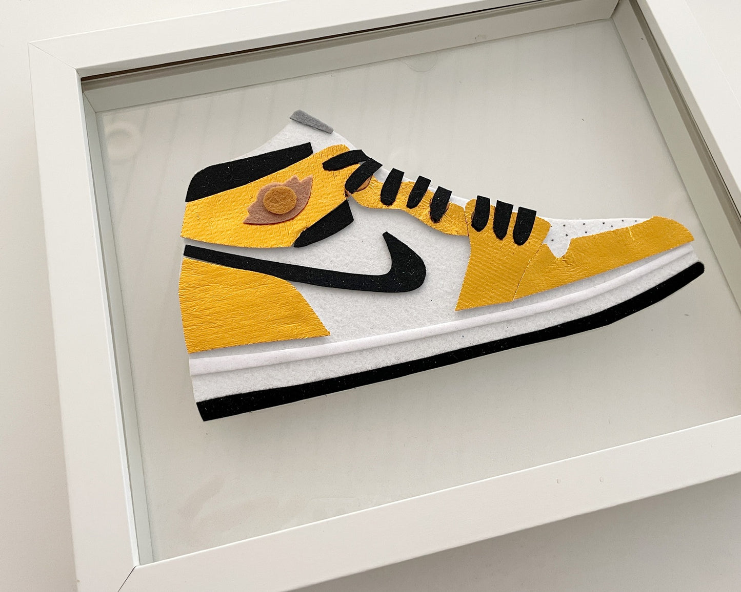 Super Swoosh Sneakers Original Felt Art - Version 2