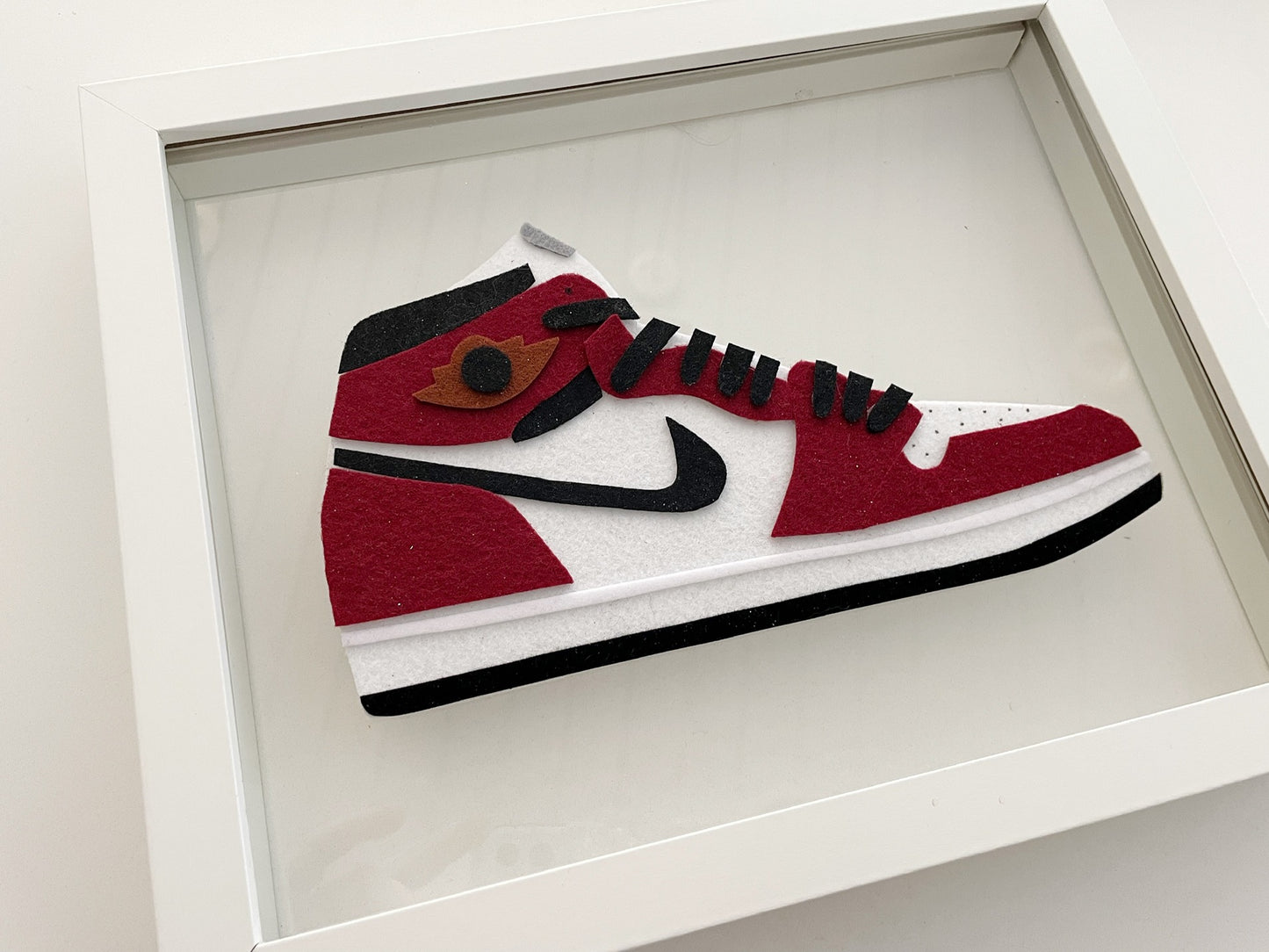 Super Swoosh Sneakers Original Felt Art - Version 1