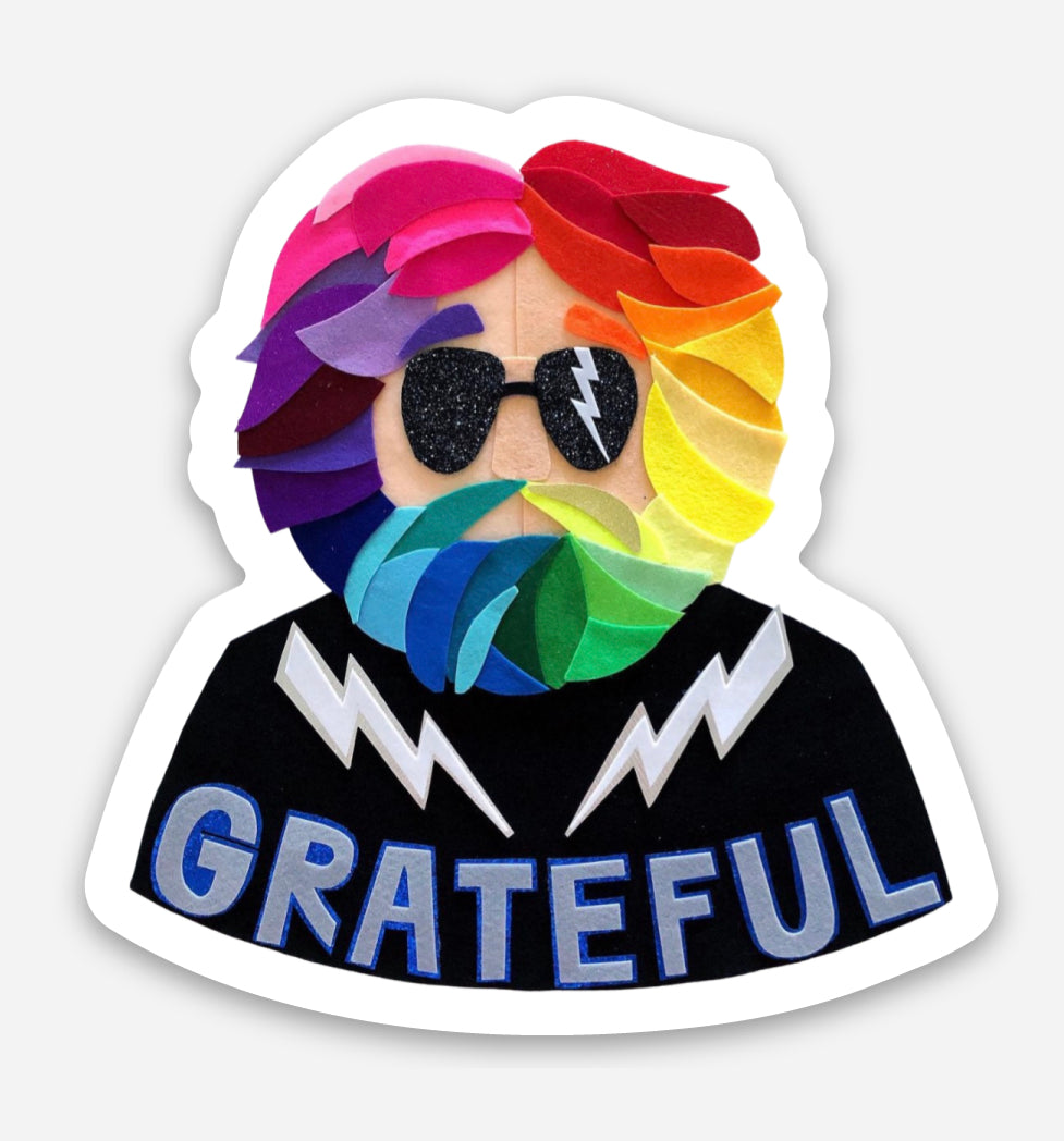 Grateful Sticker