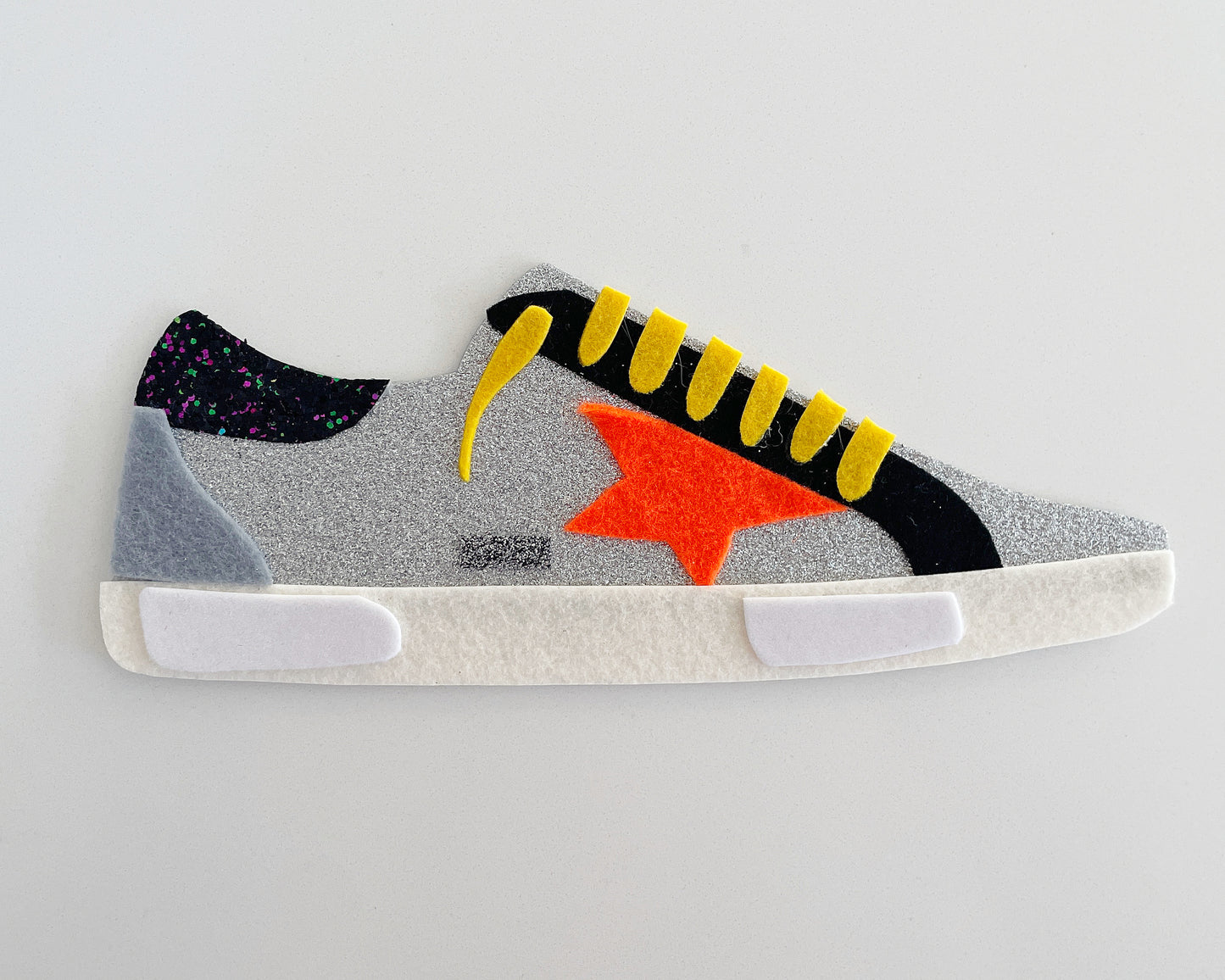 Super Stellar Sneakers Original Felt Art - Version 10