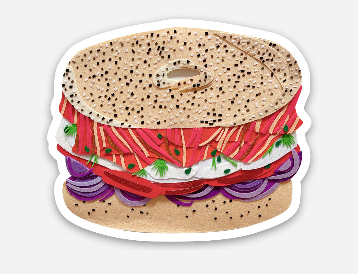Bagel Sticker