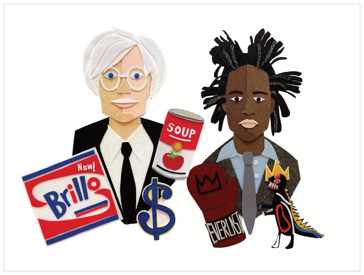 Warhol & Basquiat Print