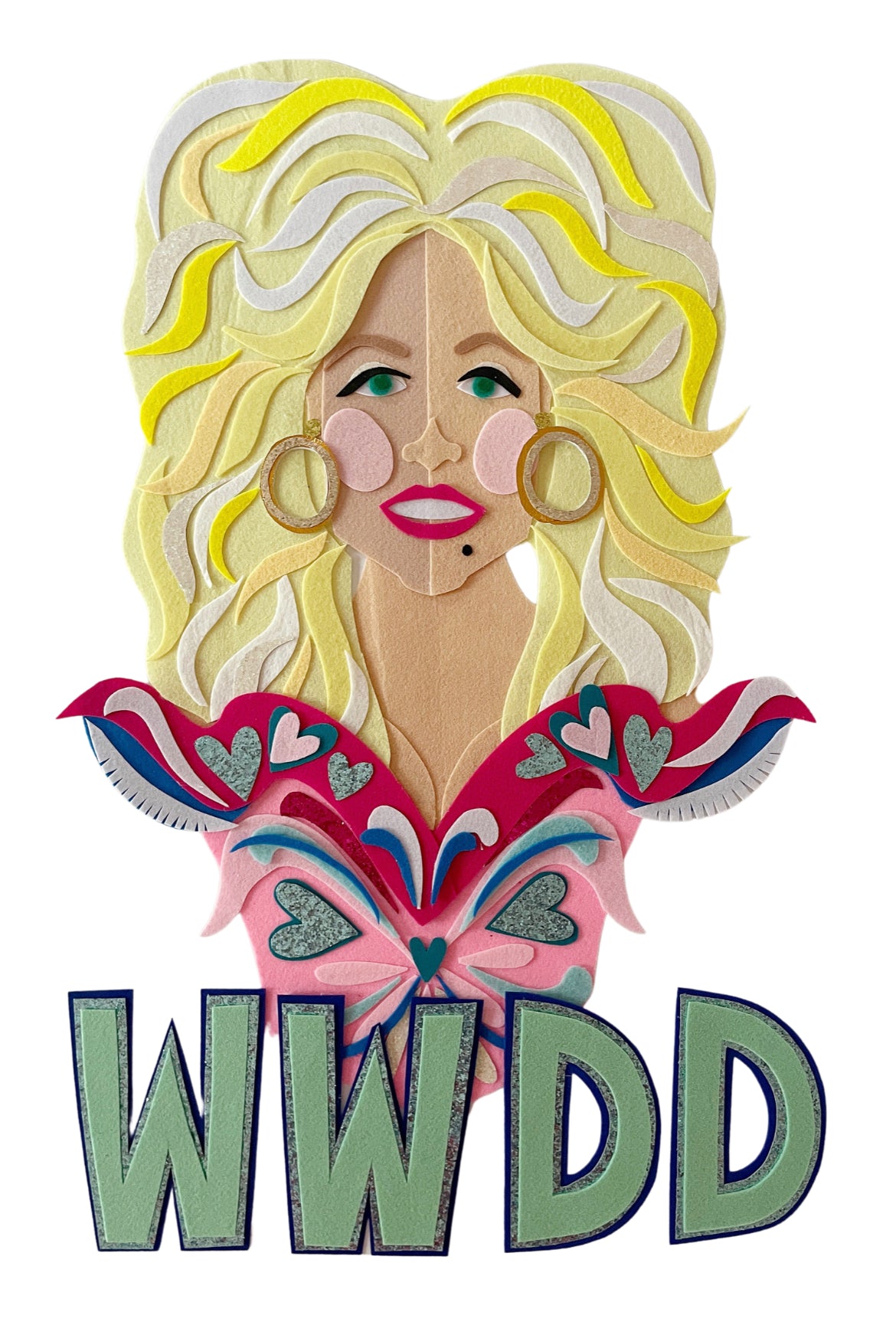 What Would Dolly Do 11 X 17 Print