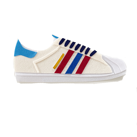 Custom Three Stripes Shoe Art - Version 1